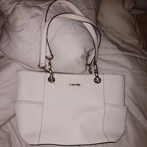 Calvin Klein white bag